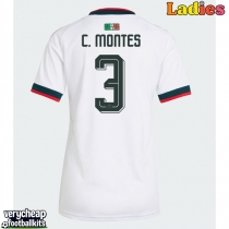 Mexico Cesar Montes #3 Replica Away Shirt Ladies World Cup 2026 Short Sleeve